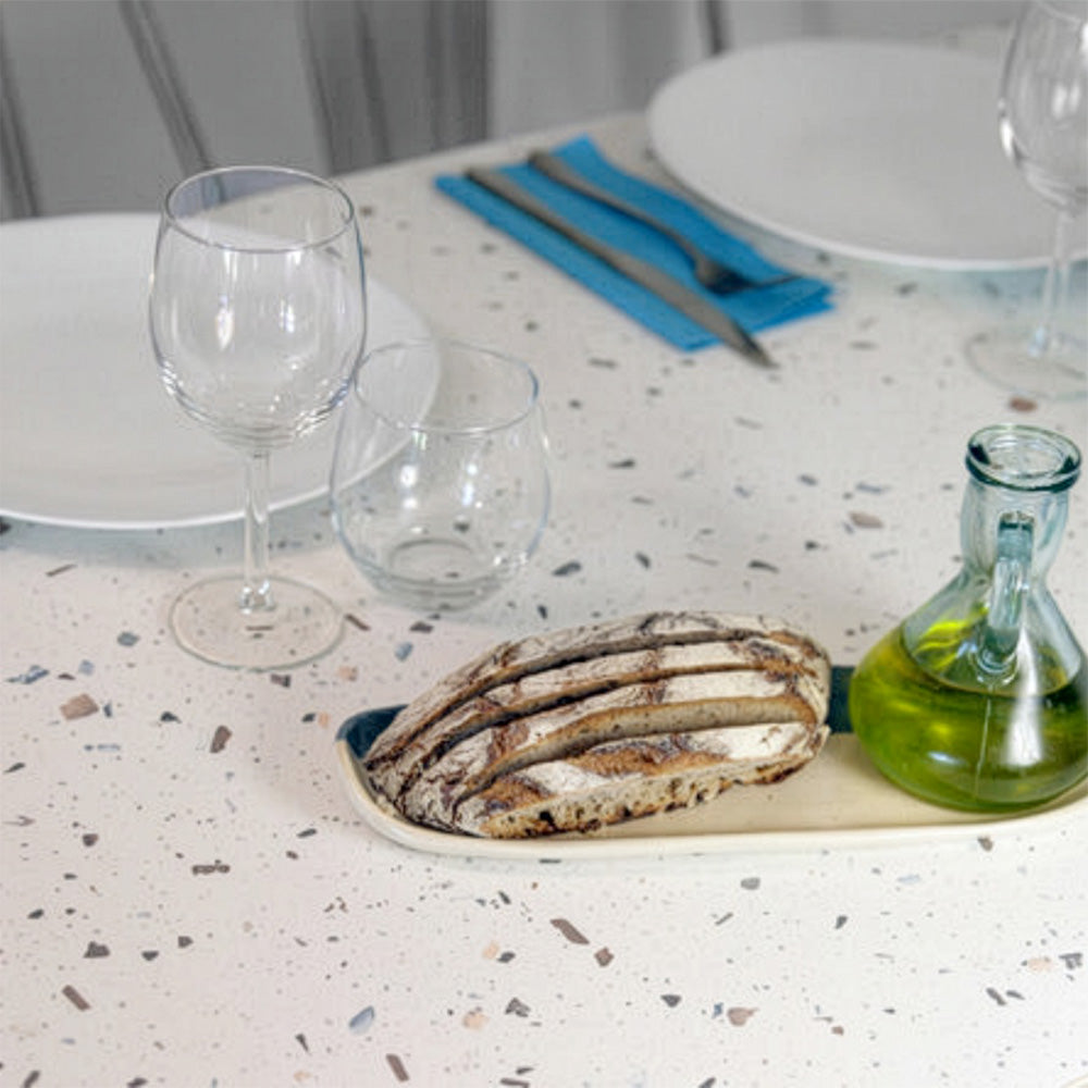 plateau de table sur mesure restaurant terrazzo cassata restootab