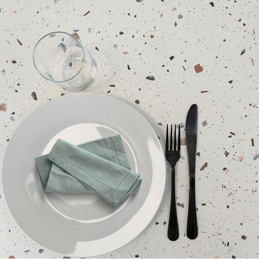 plateau de table sur mesure restaurant terrazzo cassata restootab