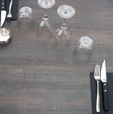 plateau de table sur mesure restaurant hipster bronze RestooTab
