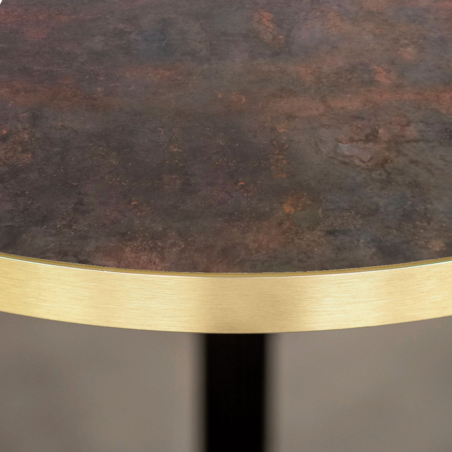 plateau de table sur mesure restaurant underground rouille restootab
