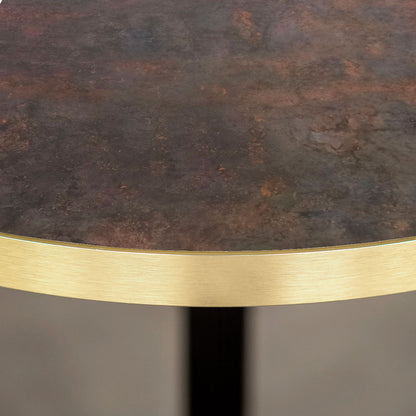 plateau de table sur mesure restaurant underground rouille restootab