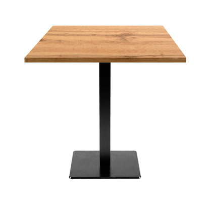 Table de restaurant milan carrée 70x70cm chene armor