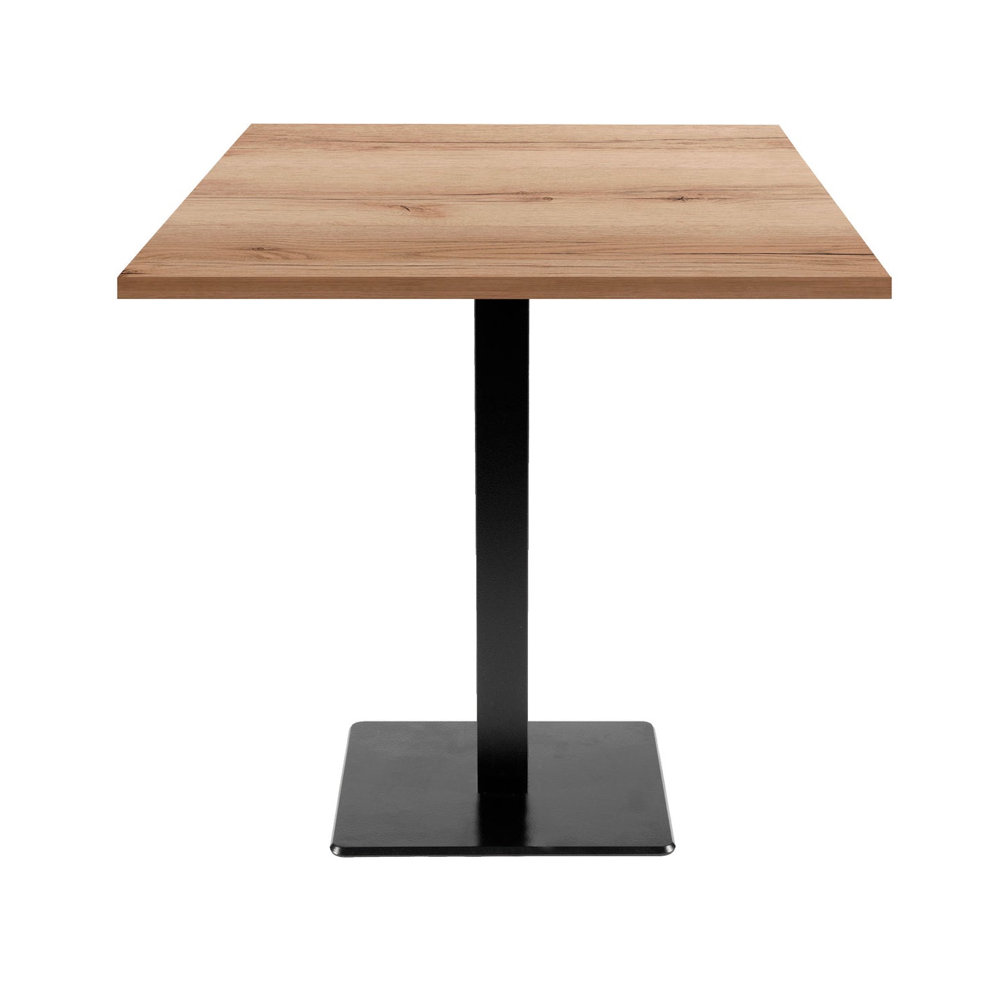 Table de restaurant milan carrée 70x70cm chene delano