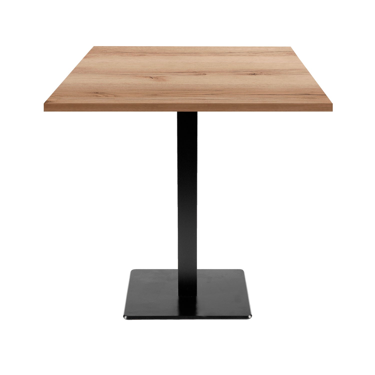 Table de restaurant milan carrée 70x70cm chene delano