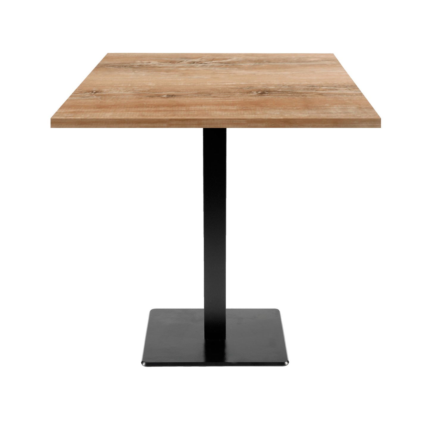 Table de restaurant milan carrée 70x70cm chene slovene
