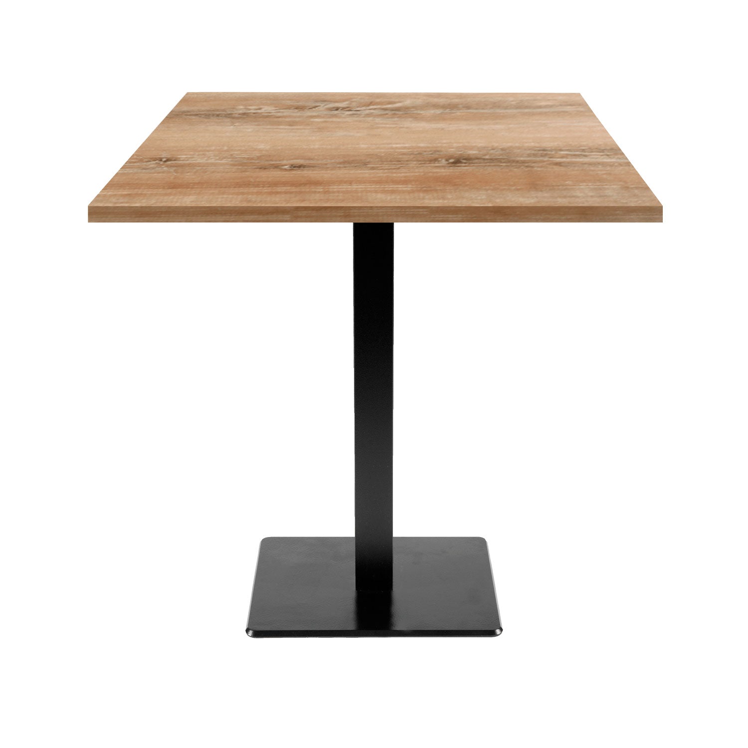 Table de restaurant milan carrée 70x70cm chene slovene