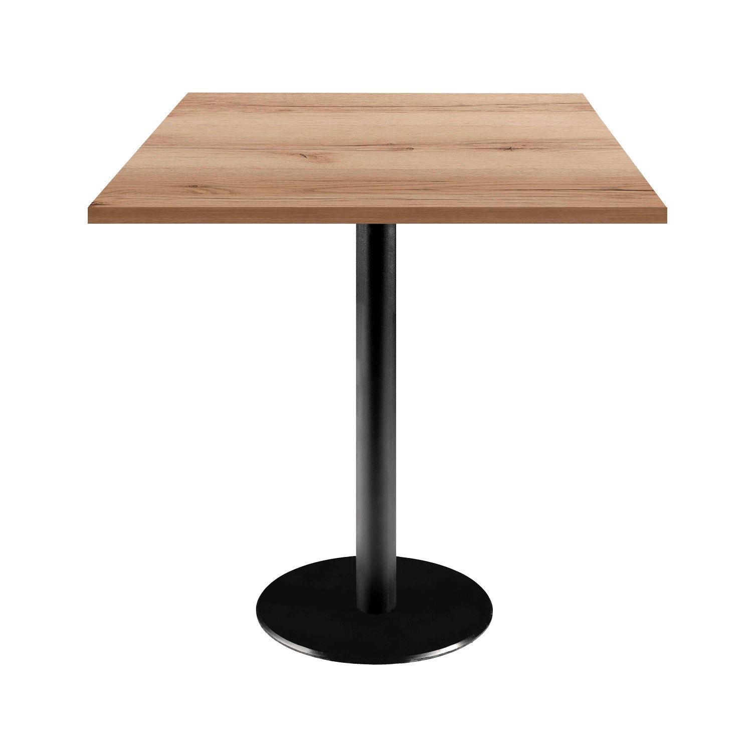 Table de restaurant rome carrée 70x70cm chene delano