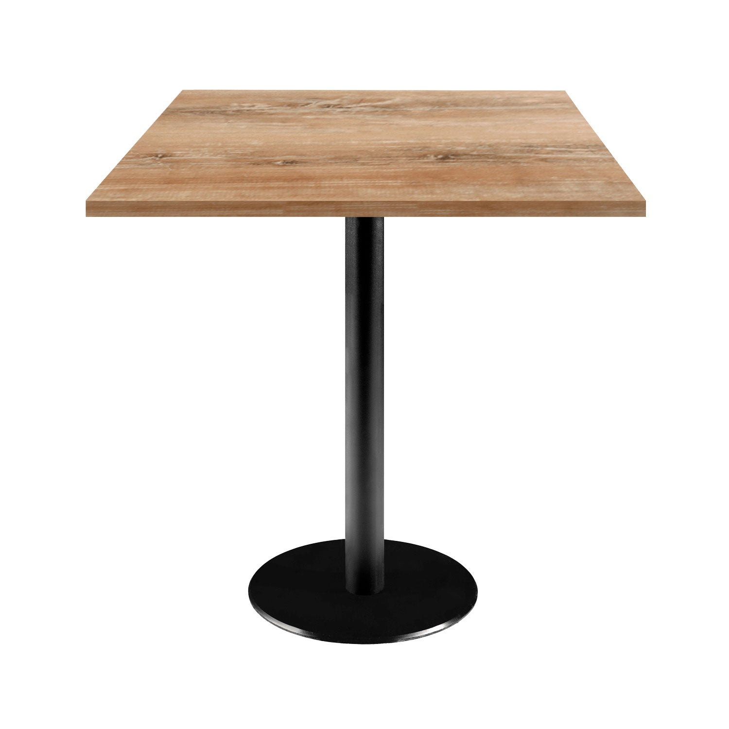 Table de restaurant rome carrée 70x70cm chene slovene