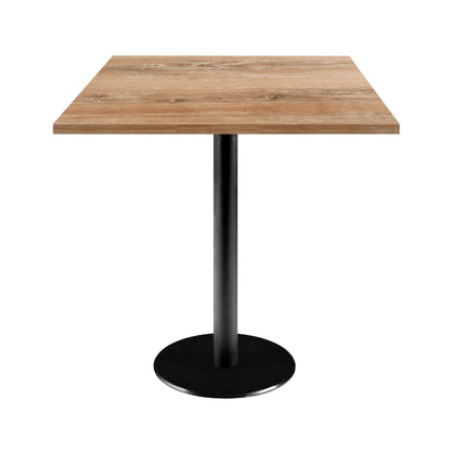 Table de restaurant rome carrée 70x70cm chene slovene