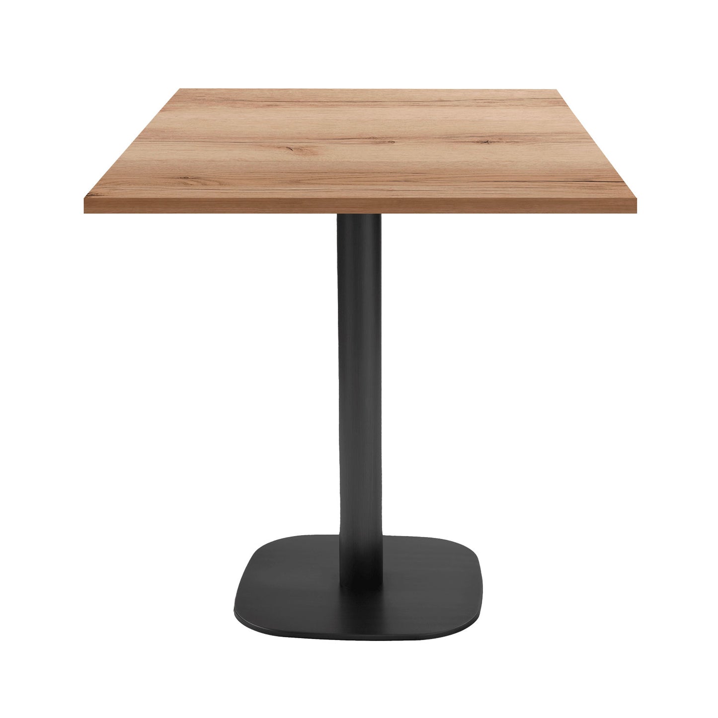 Table de restaurant round carrée 70x70cm chene delano