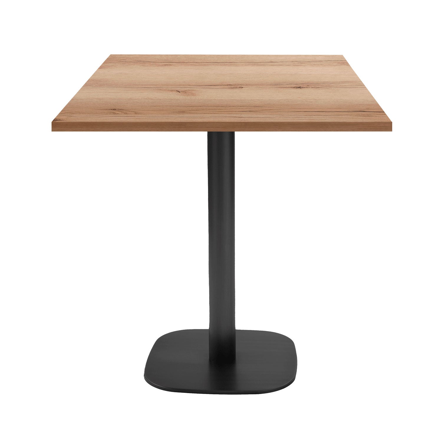 Table de restaurant round carrée 70x70cm chene delano