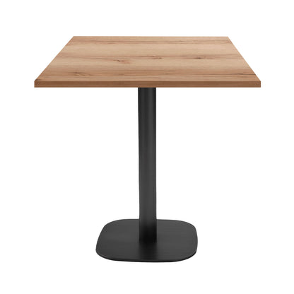 Table de restaurant round carrée 70x70cm chene delano