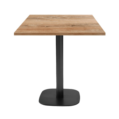 Table de restaurant round carrée 70x70cm chene slovene