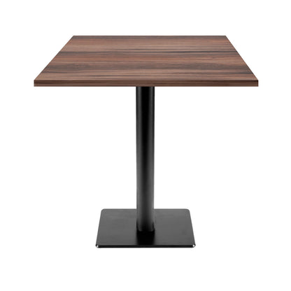 Table de restaurant milan carrée 70x70cm chene montagne