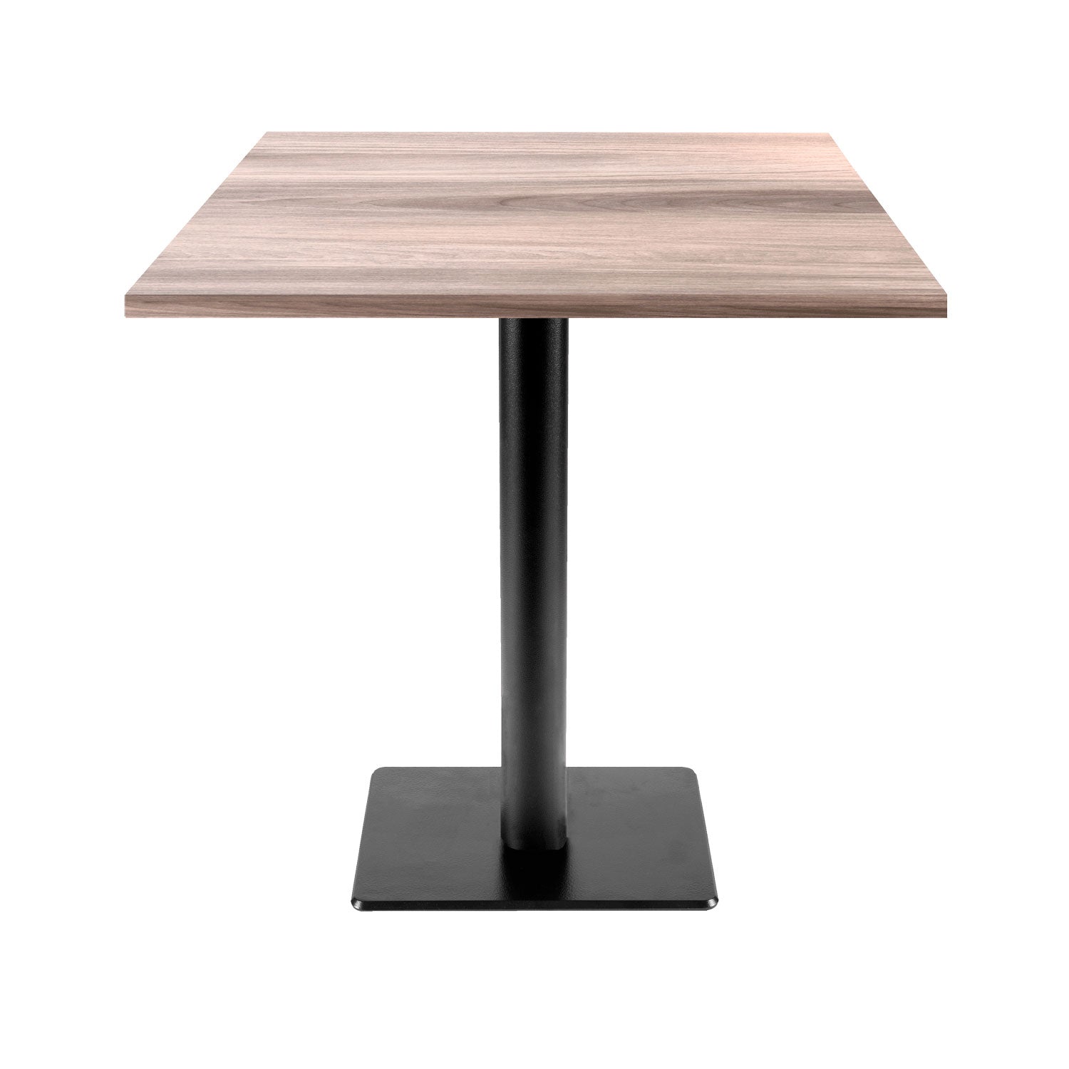 Table de restaurant milan carrée 70x70cm bois de tages