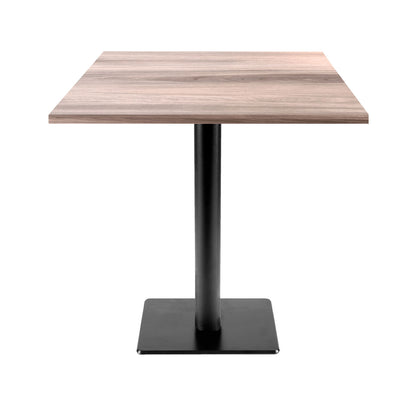 Table de restaurant milan carrée 70x70cm bois de tages