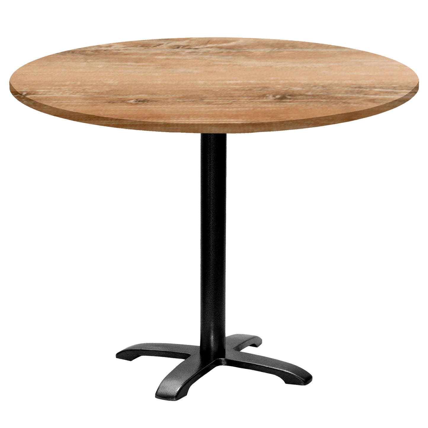 Table de restaurant bazila ronde 110cm chene slovene