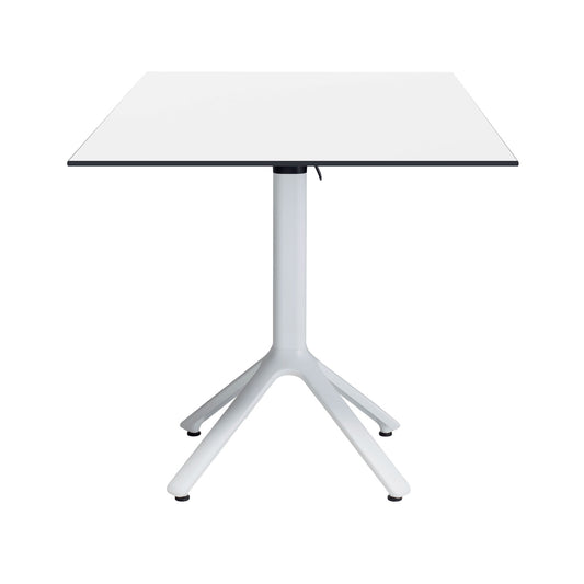 table terrasse pliable nemo blanc 70x70cm blanc RestooTab