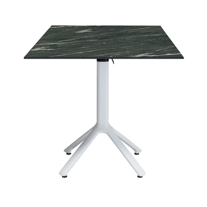 table terrasse pliable nemo blanc 70x70cm calypso RestooTab